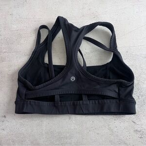 lululemon athletica Charcoal Sports Bra